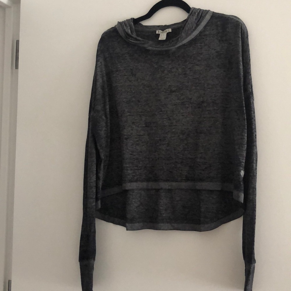 Forever21 high low hoody size large